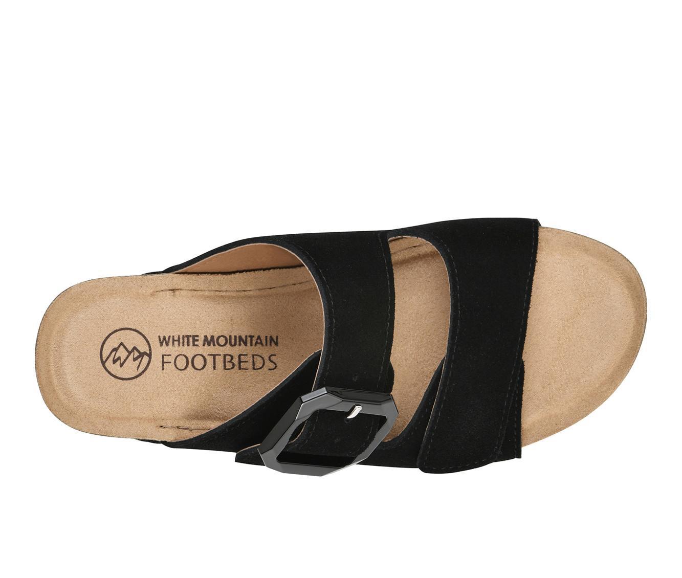 Women's White Mountain Fearful Footbed Sandals Product Image