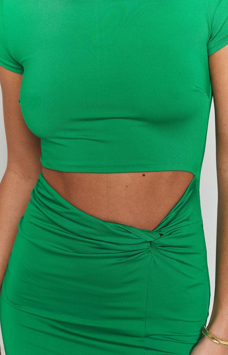 Lulani Green Mini Dress Product Image