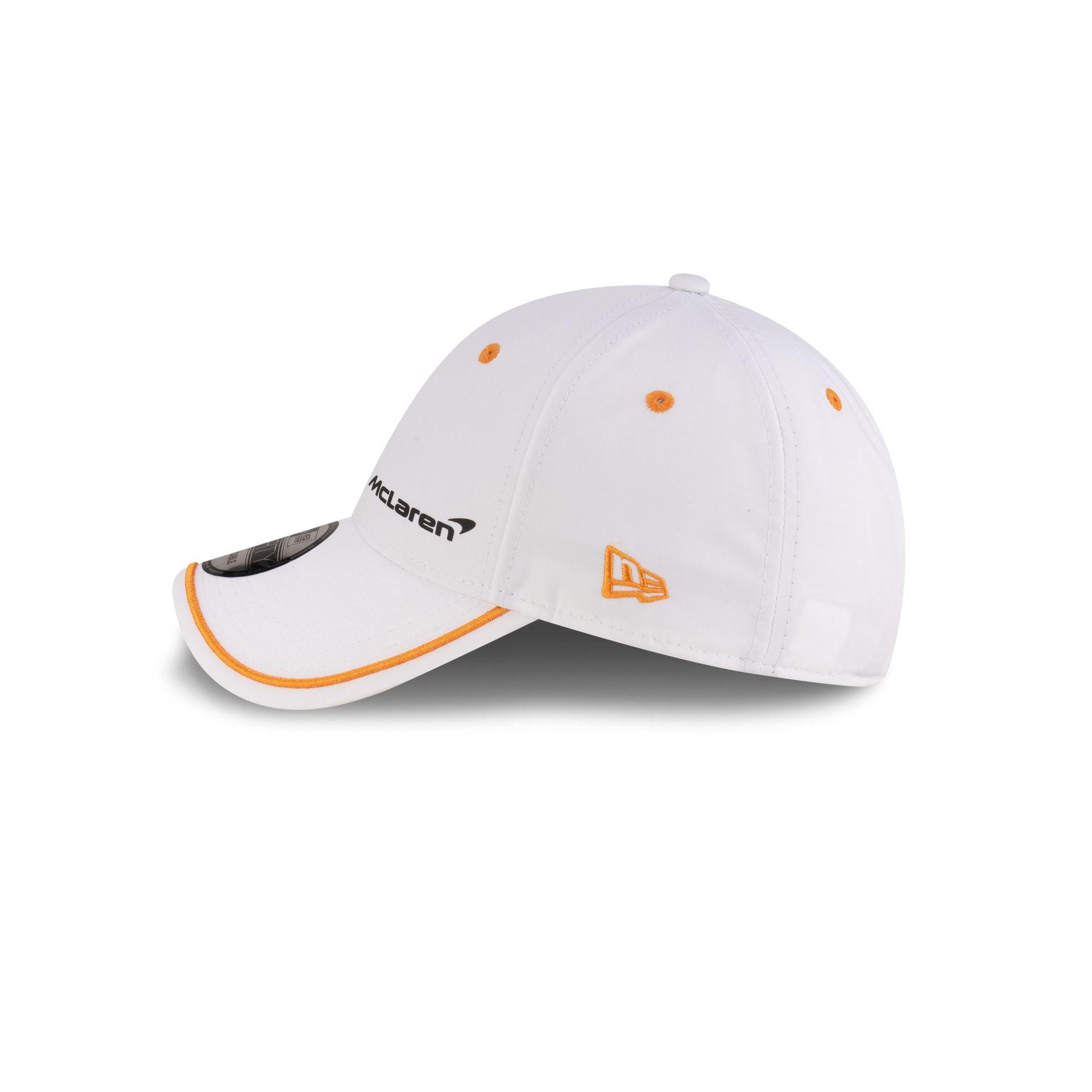McLaren Automotive Contrast Piping White 9FORTY Adjustable Hat Male Product Image