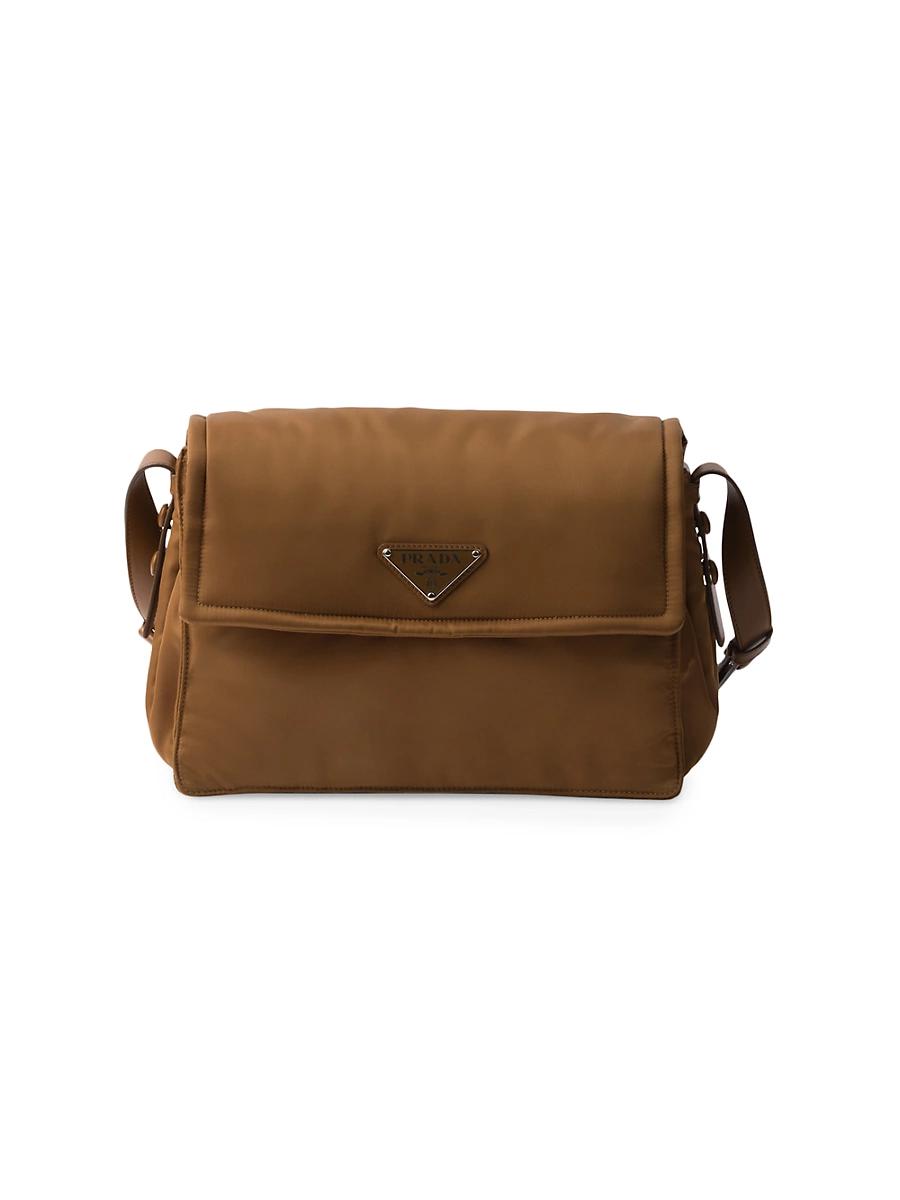 Womens Medium Padded Re-Nylon Shoulder Bag Product Image