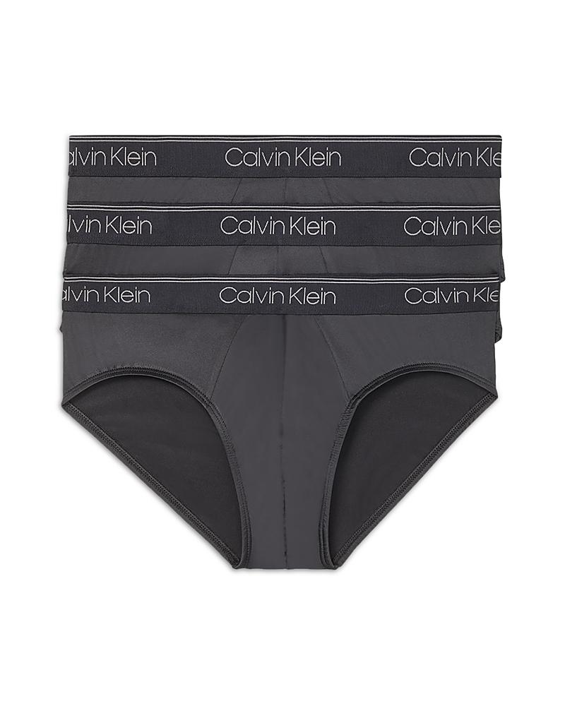 Men's Calvin Klein 3-Pack Microfiber Stretch Low-Rise Briefs,  Product Image
