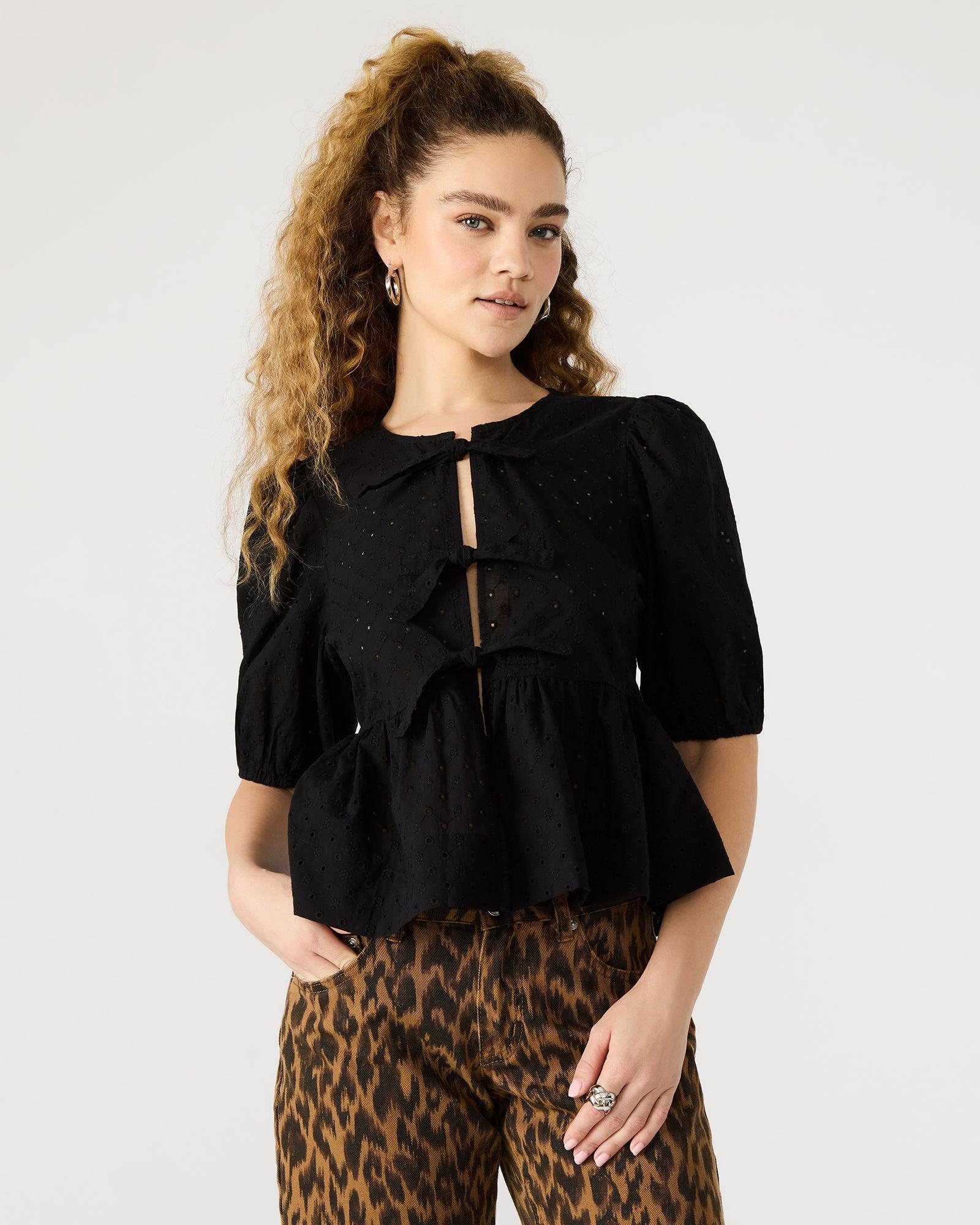 PAULA TOP BLACK Female Product Image