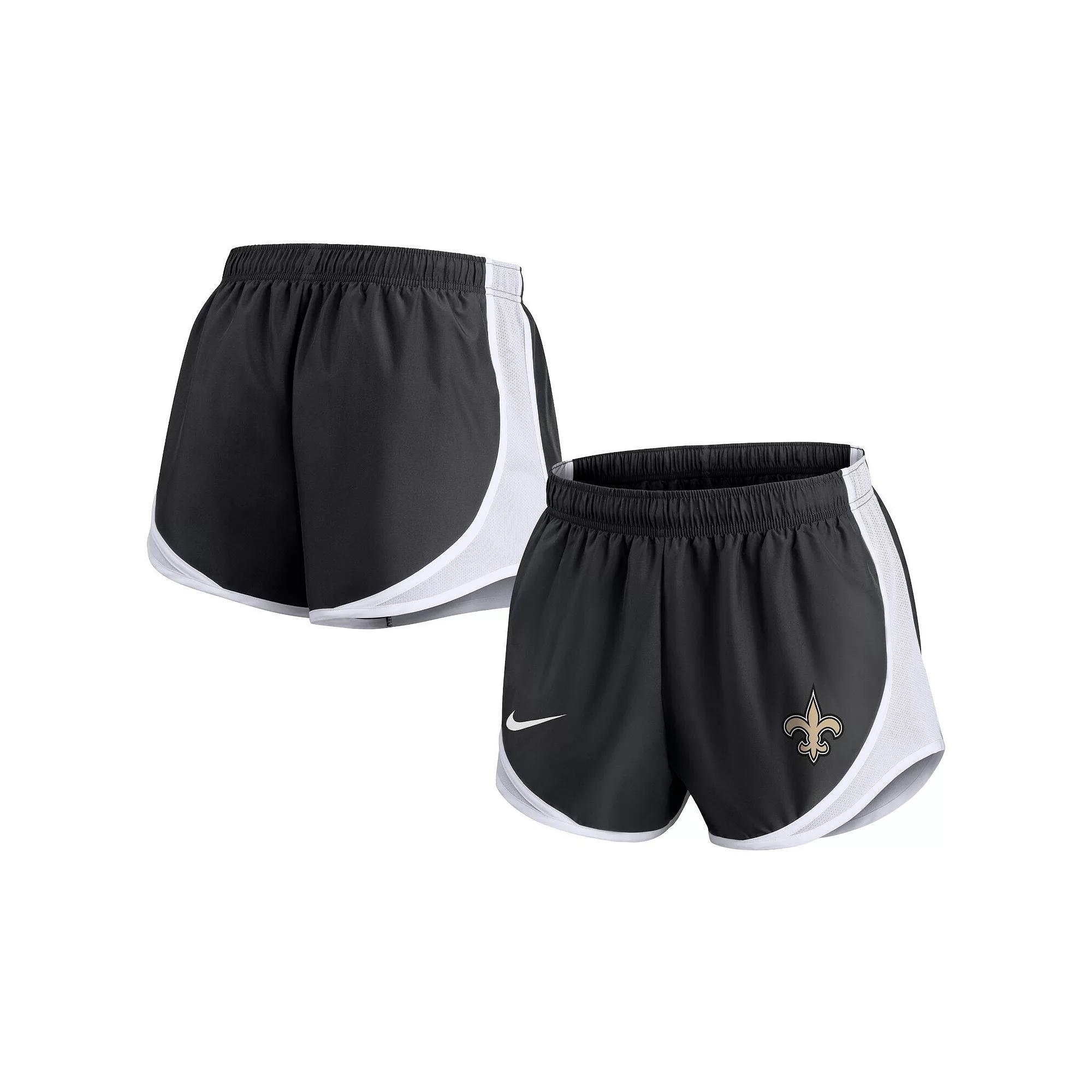 Women's Nike Black New Orleans Saints Tempo Shorts,  Product Image