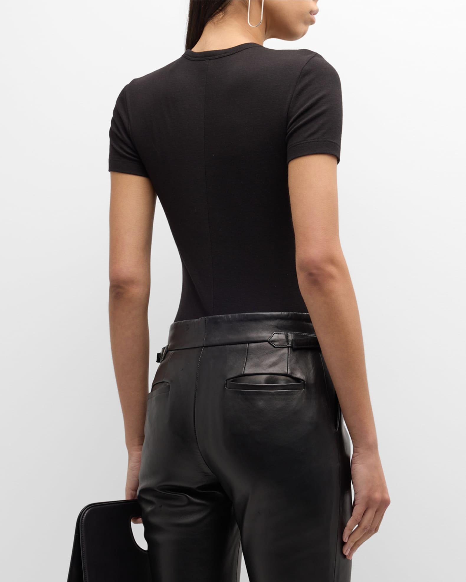 Classic Short-Sleeve Rib Tee Product Image