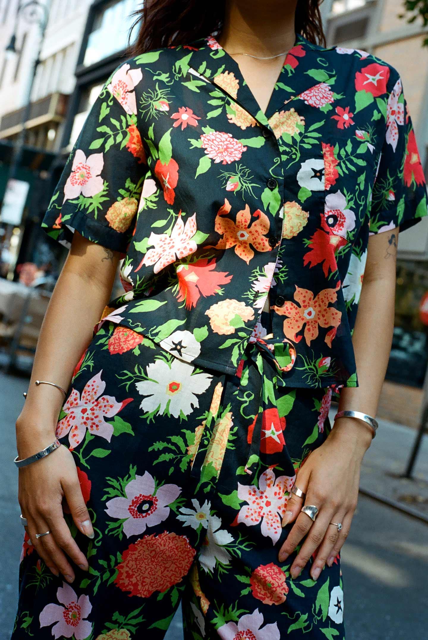 Long Lounge Set - Mills Floral Product Image