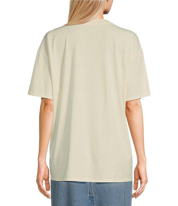 C&V Chelsea & Violet Oversized Joshua Tree Graphic T-Shirt Product Image