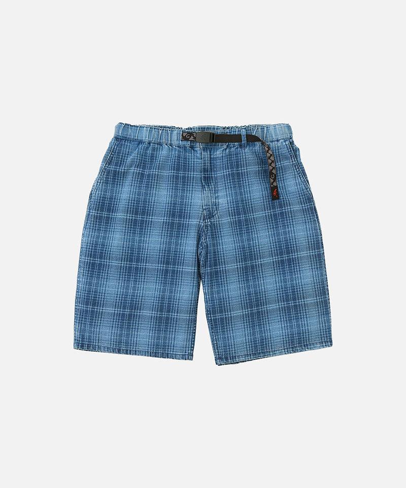 Lagoon Short Denim Plaid Product Image