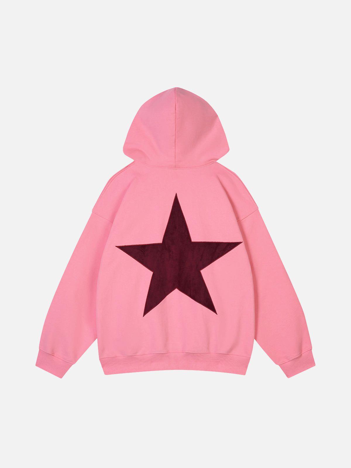 Aelfric Eden Star Color Contrast Hoodie Product Image