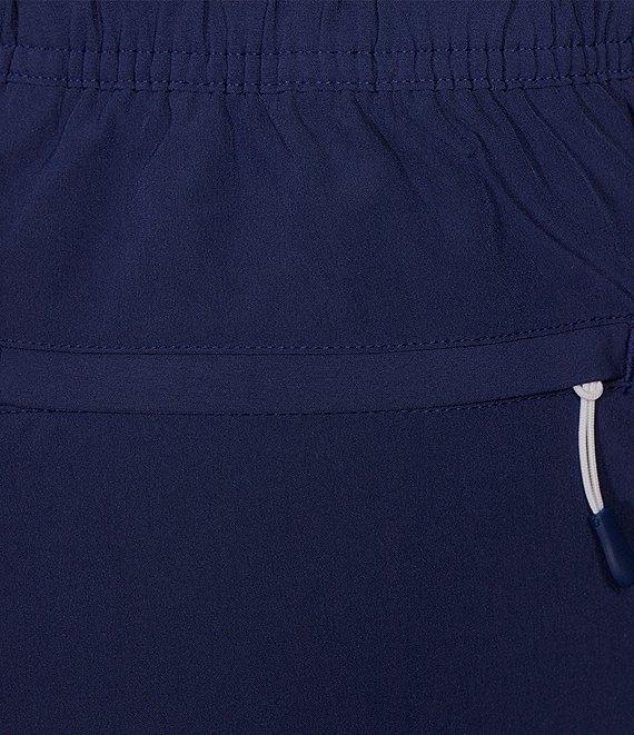 Caribbean Palmsway 6#double; Solid Swim Trunks Product Image