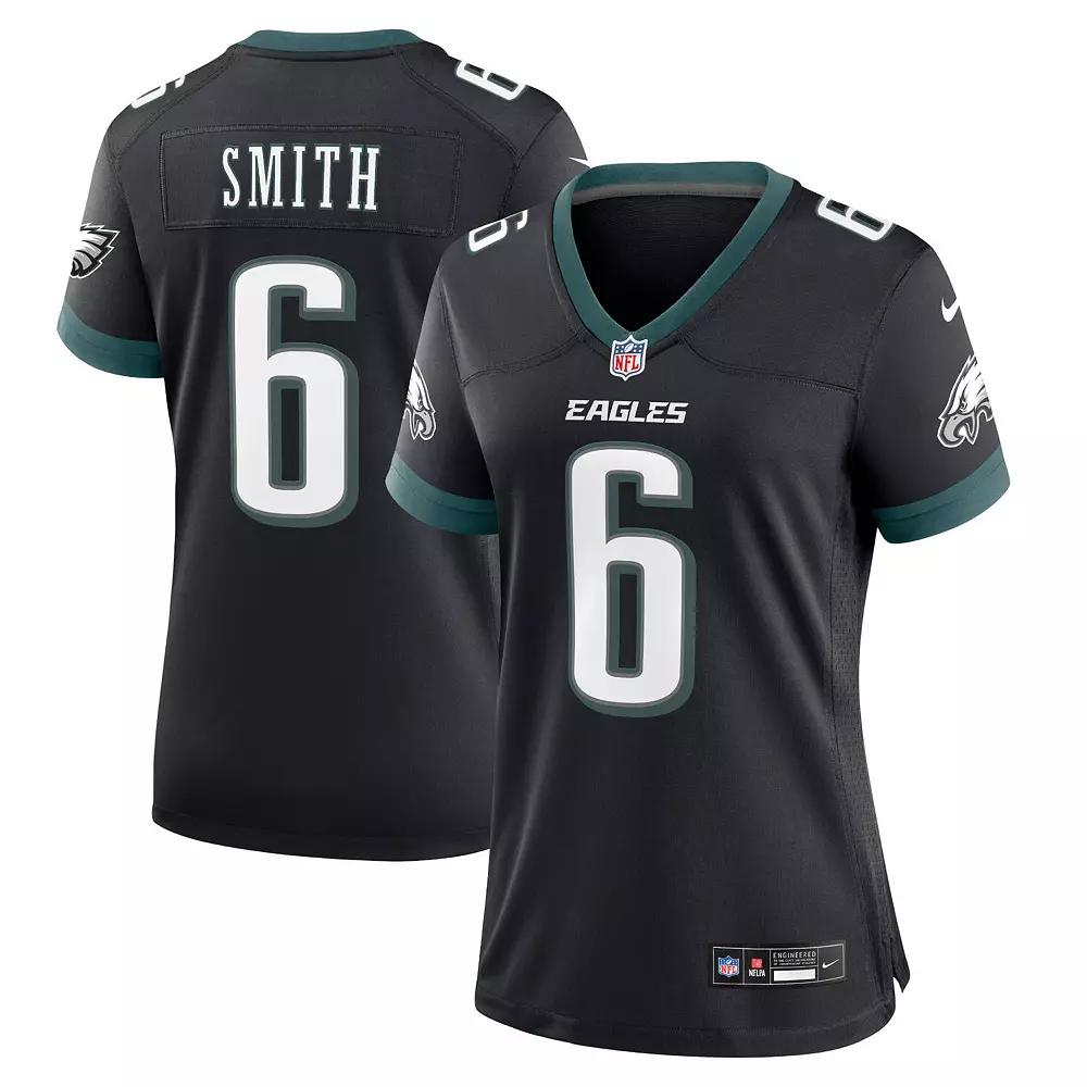 Women's Nike DeVonta Smith Black Philadelphia Eagles Alternate Game Jersey,  Product Image