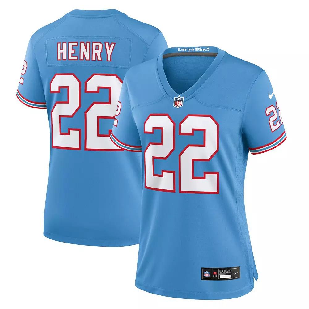 Women's Nike Derrick Henry Light Blue Tennessee Titans Player Jersey, Size: XL Product Image