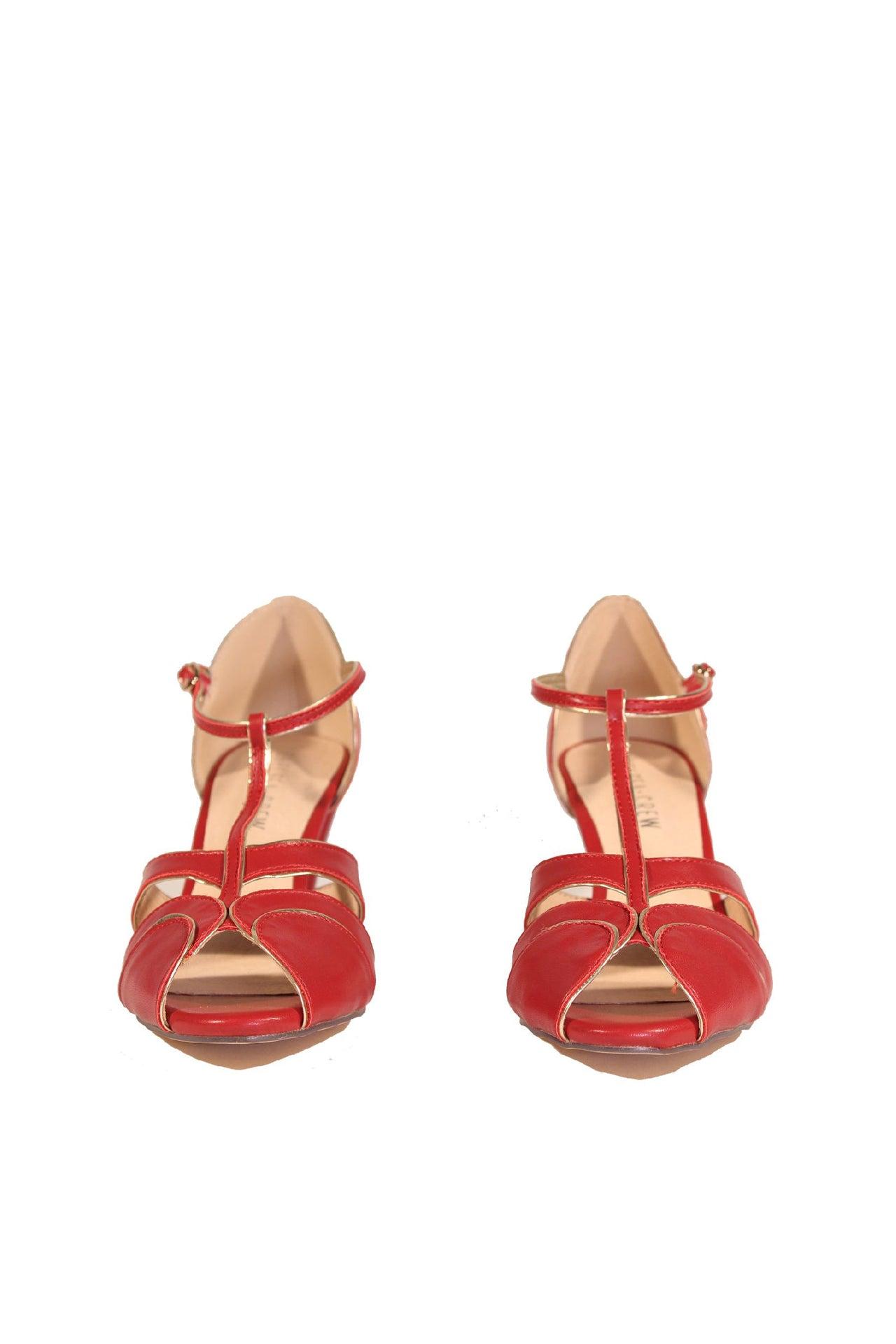 Penelope T-Strap Heels Product Image