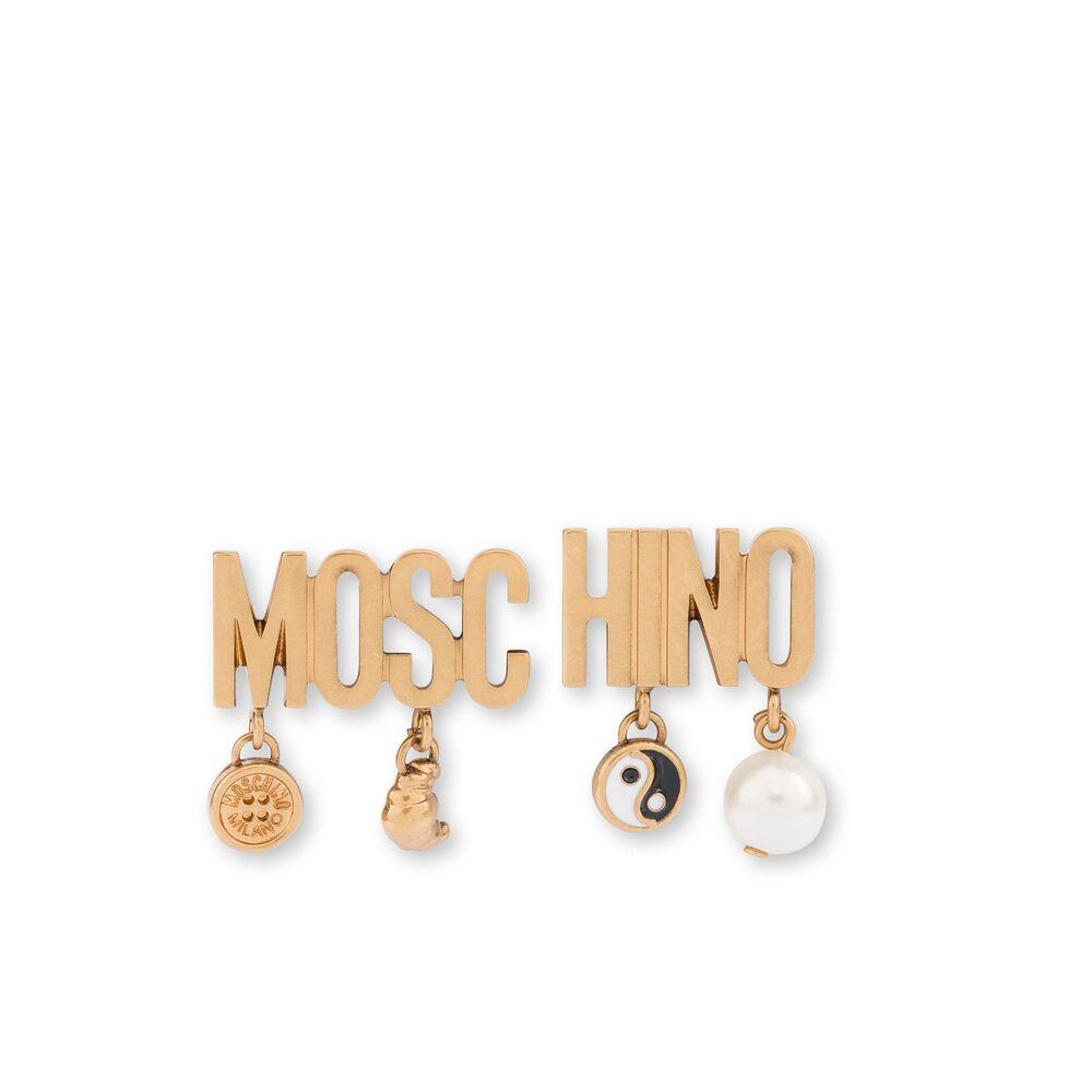 logo-lettering earrings Product Image