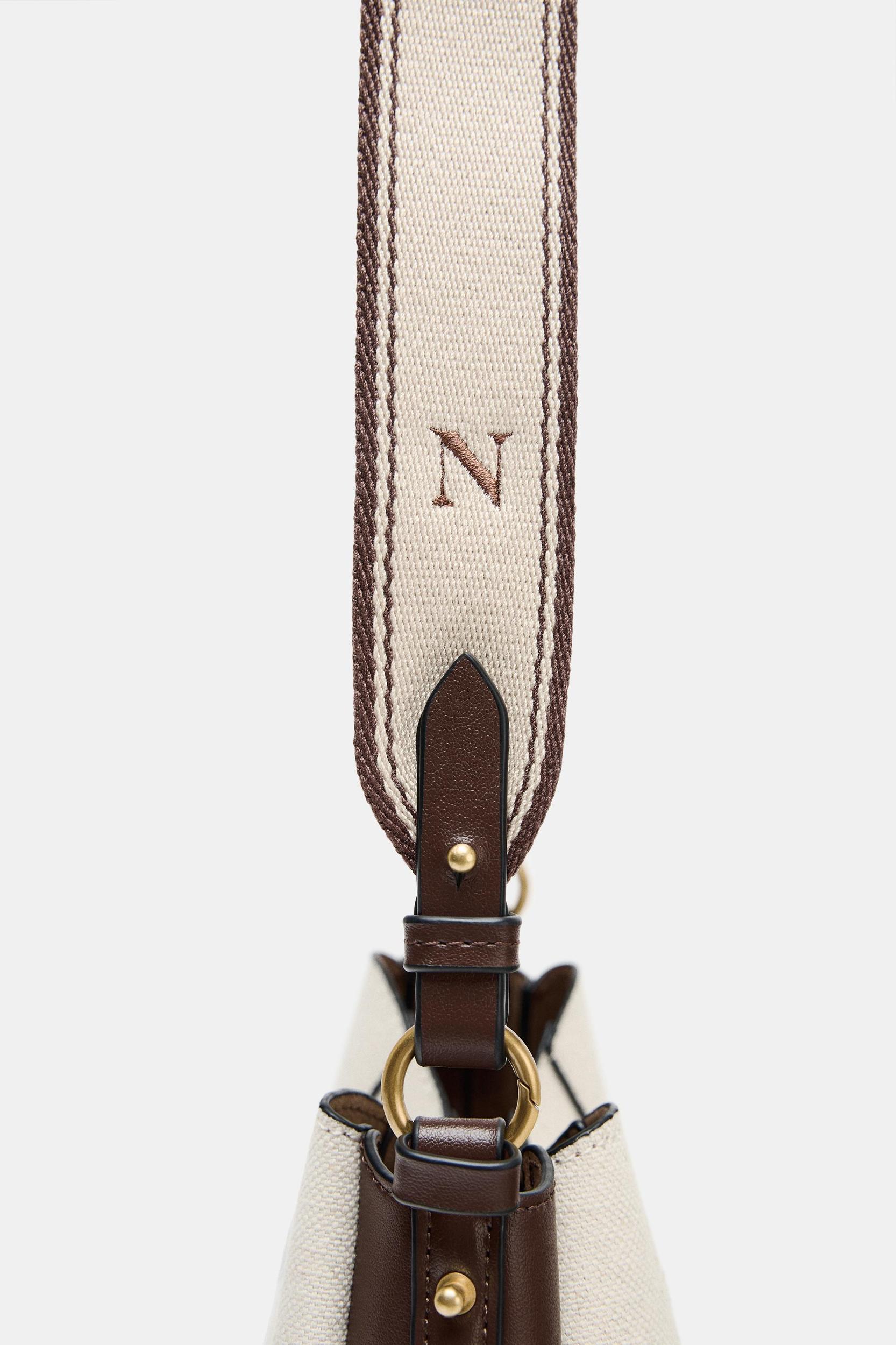 TOPSTITCHED BUCKET BAG Product Image