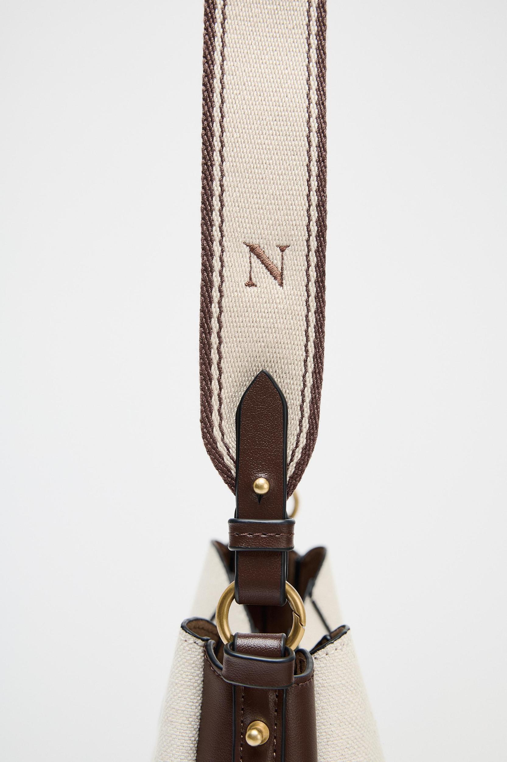 TOPSTITCHED BUCKET BAG Product Image