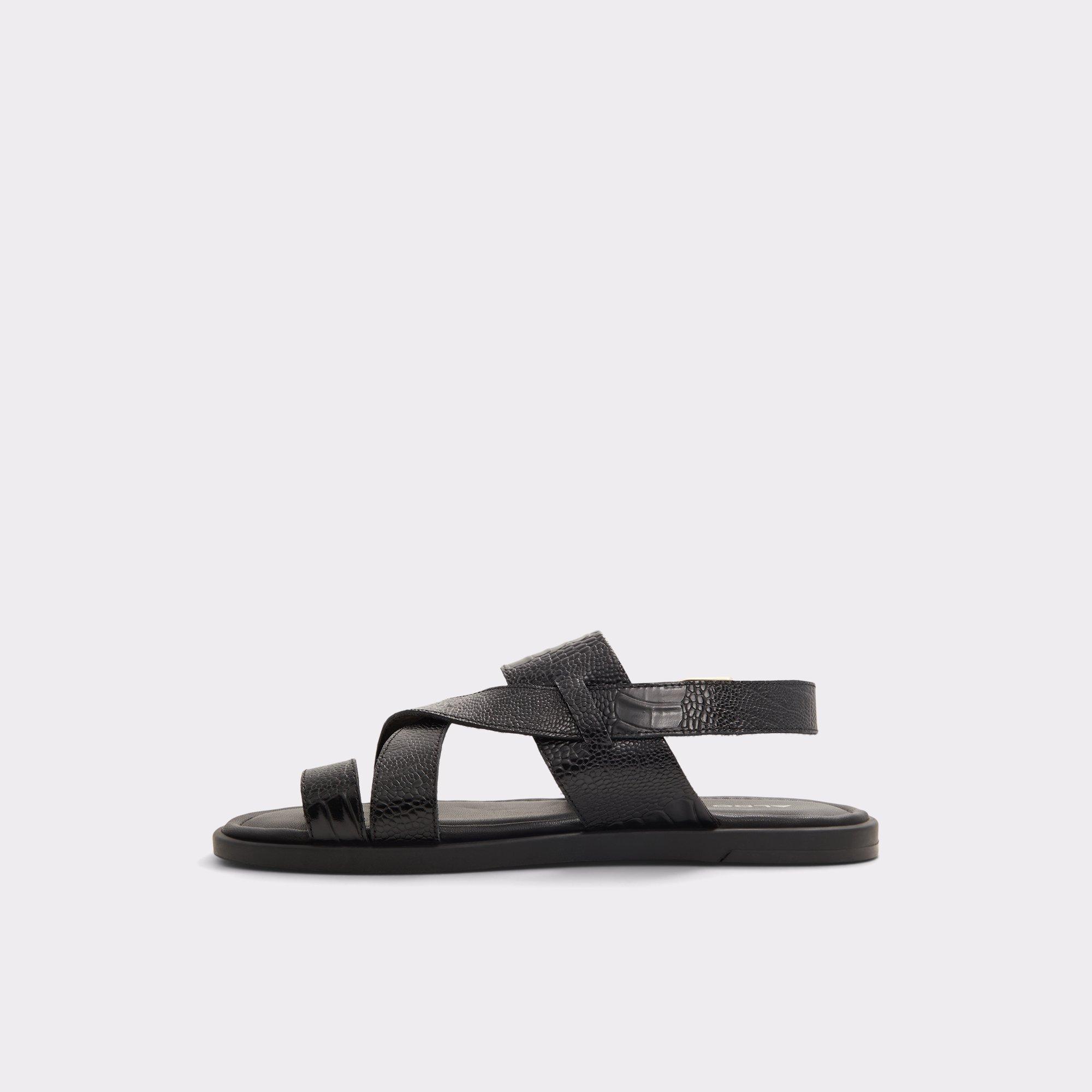 Zaino Black Men's Sandals & Slides | ALDO US Product Image