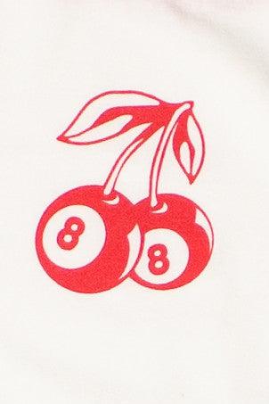 Cherry 8 Ball Ringer Tee Product Image