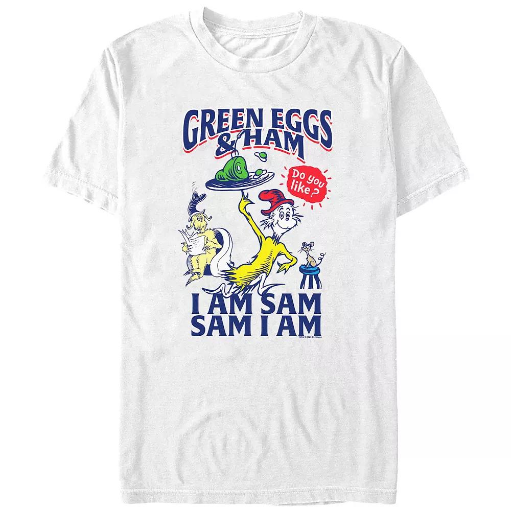 Big & Tall Dr. Seuss Green Eggs And Ham Do you Like Them? Graphic Tee, Men's,  Product Image