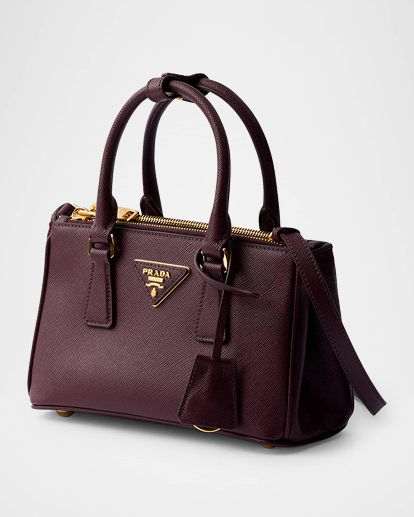 Galleria Saffiano Leather Mini Top-Handle Bag Product Image