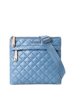 Womens Metro Flat Quilted Nylon Crossbody Bag Product Image
