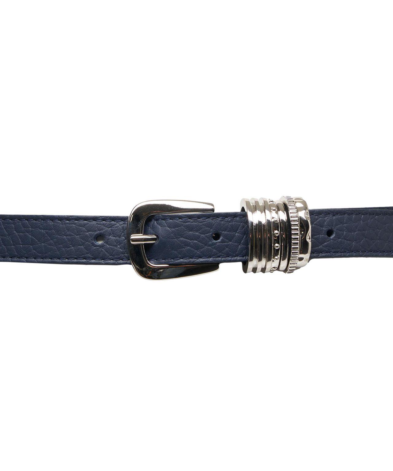 Belt in grained leather Product Image