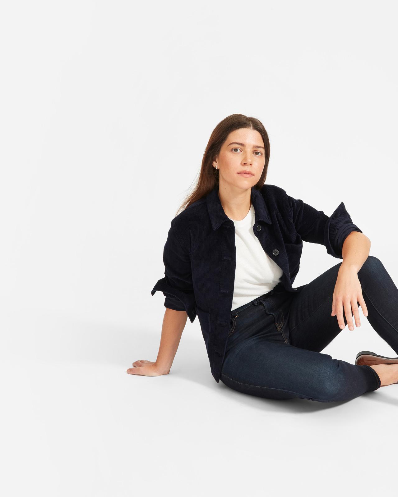 Womens Curvy Authentic Stretch High-Rise Skinny Jean by Everlane Product Image