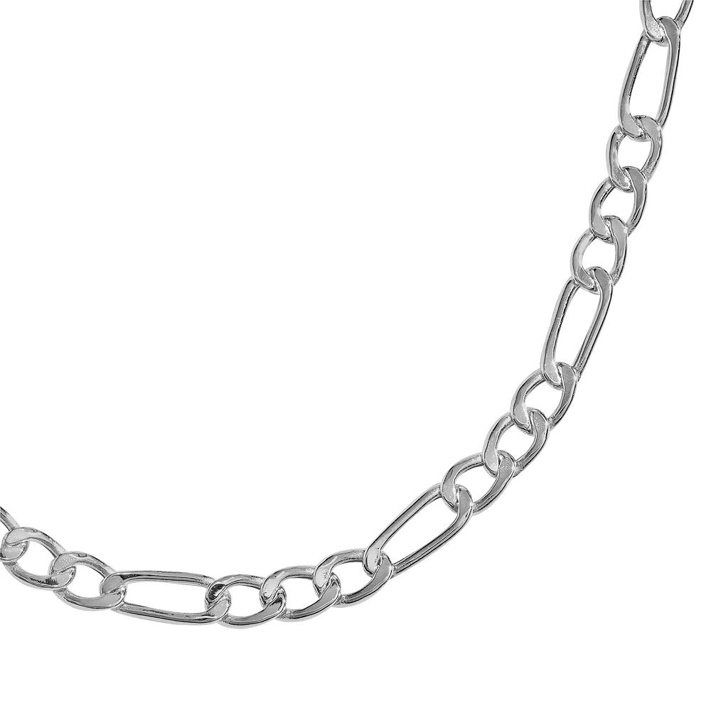 PRIMROSE Sterling Silver Figaro Chain Necklace, Women's, Size: 18", Multi Product Image