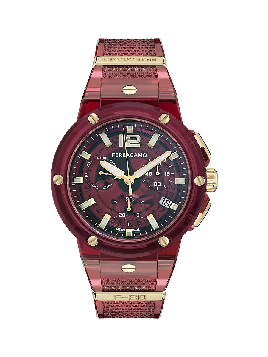 Mens F-80 Translucent Chronograph Watch/44MM Product Image