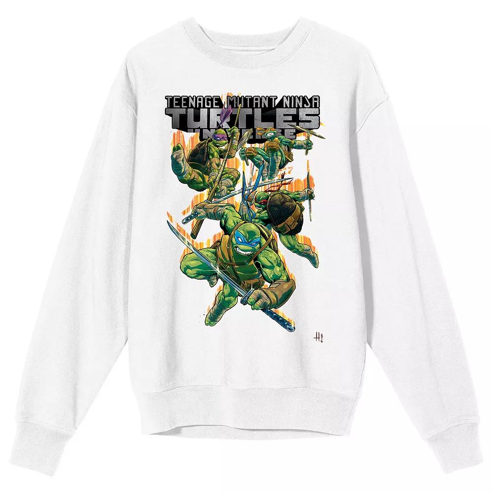 Men's Nickelodeon Teenage Mutant Ninja Turtles Universe Group Graphic Tee, Size: XL, White Product Image