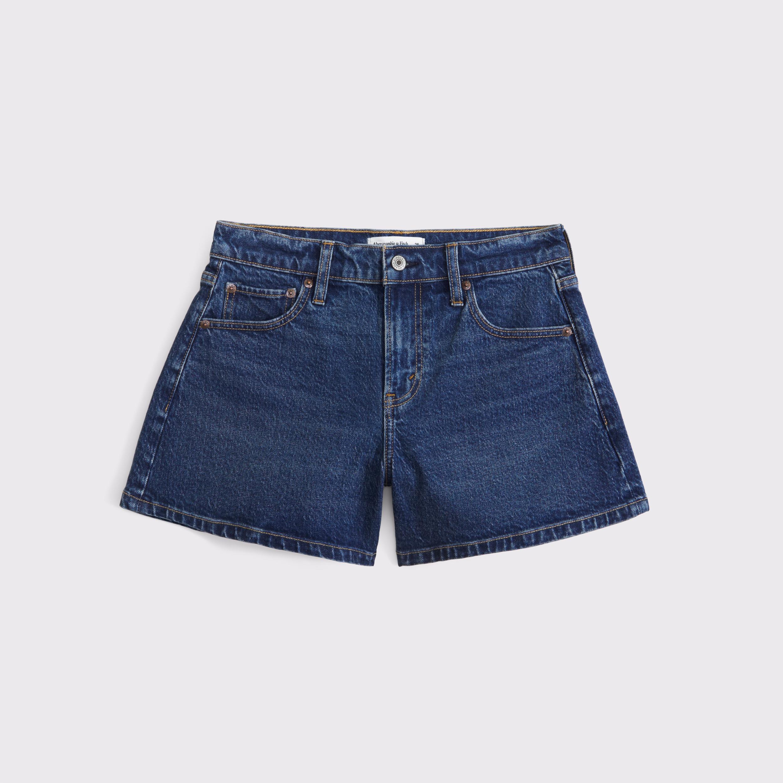 Mid Rise A-Line Short Product Image