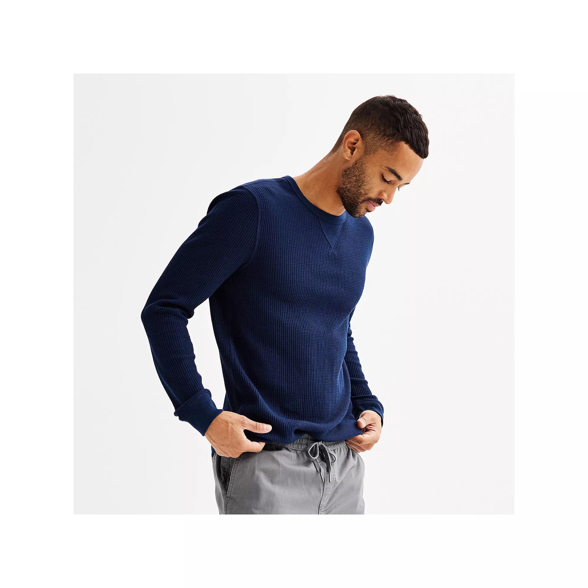 Men's Sonoma Goods For Life® The Essential Waffle Thermal Tee,  Product Image