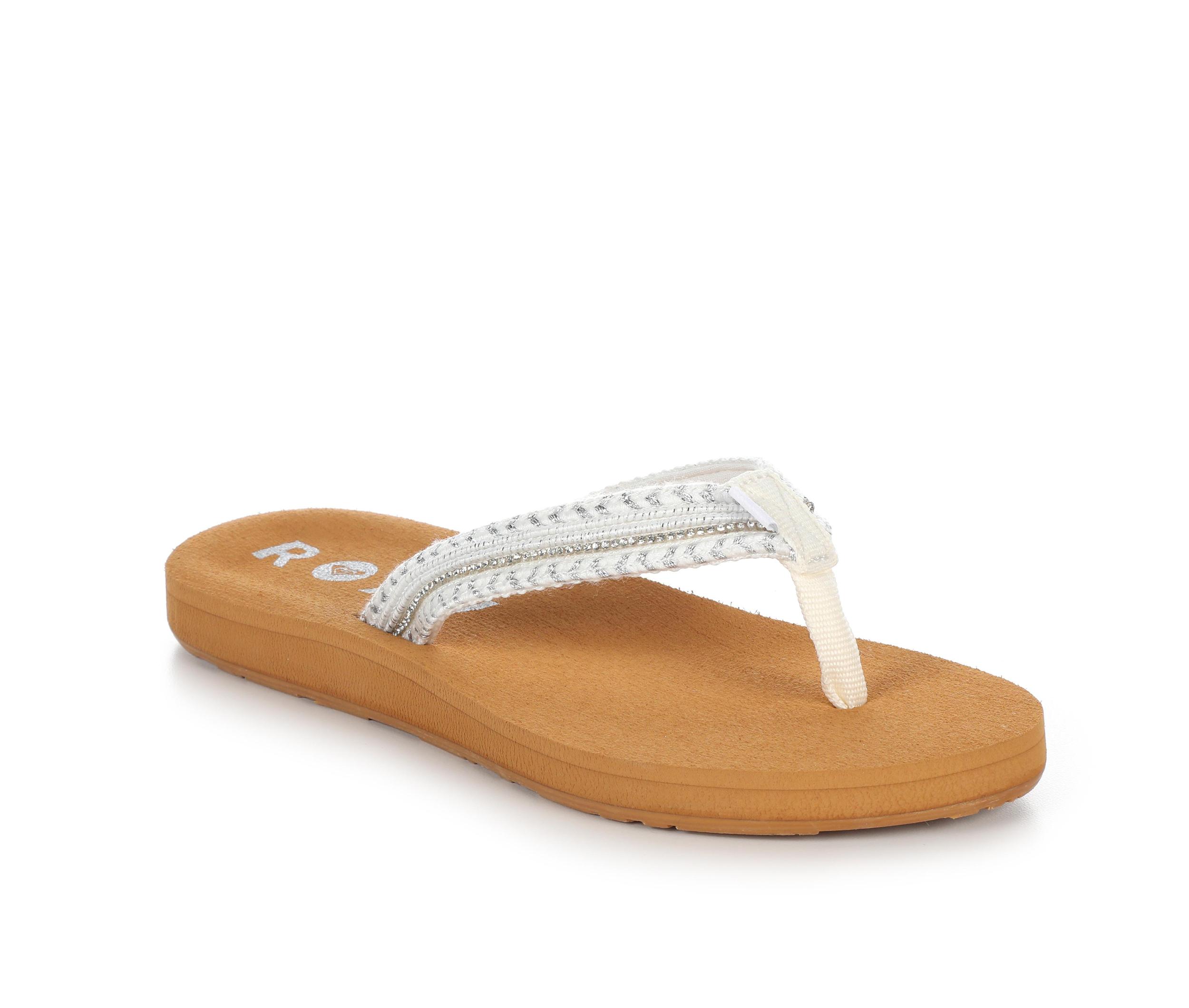 Women's Roxy Tidepool Bling Flip-Flops Product Image