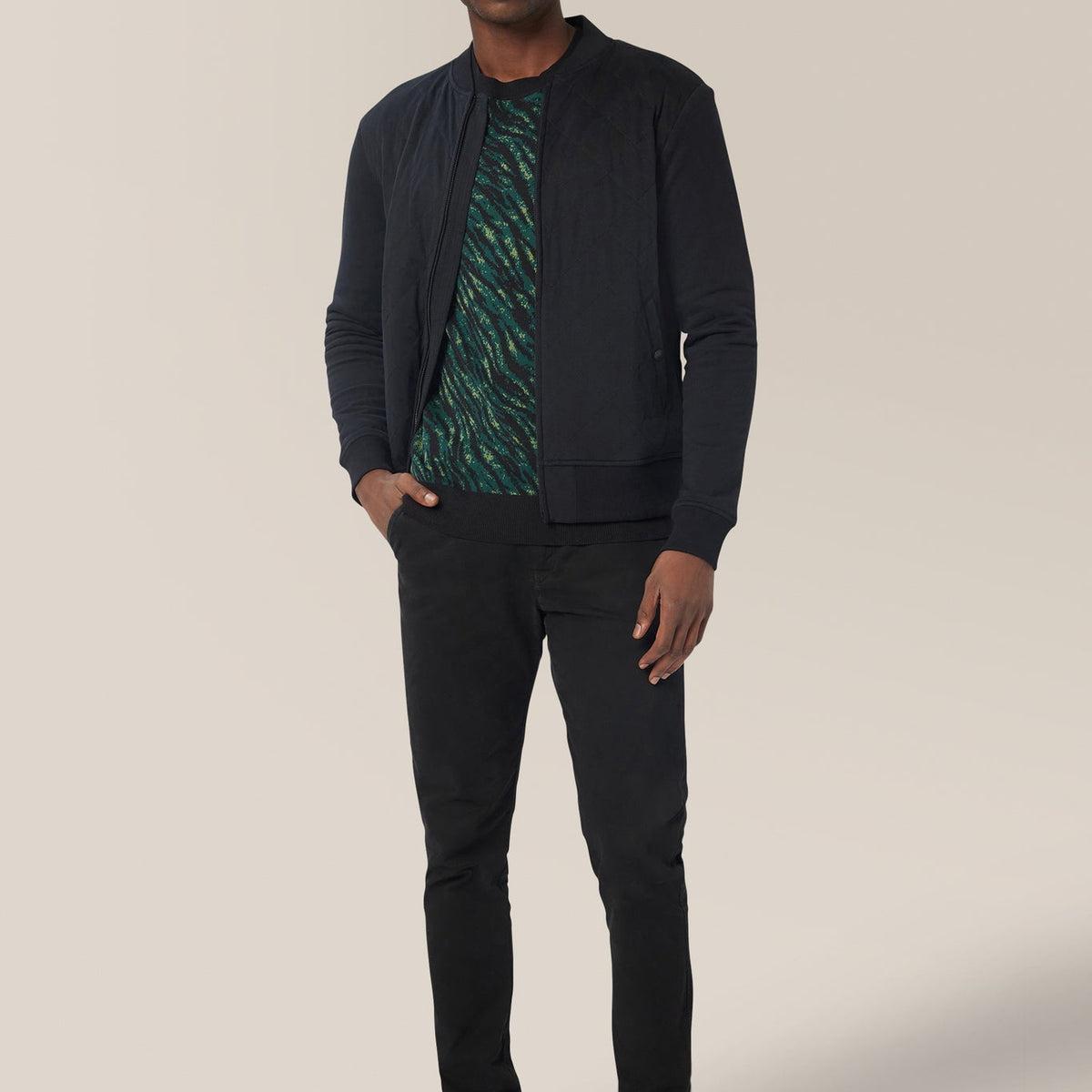 Good Man Brand Mayfair Quilted Bomber Jacket Product Image