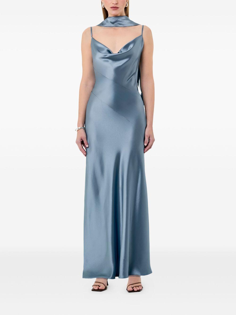 cowl-neck maxi dress Product Image