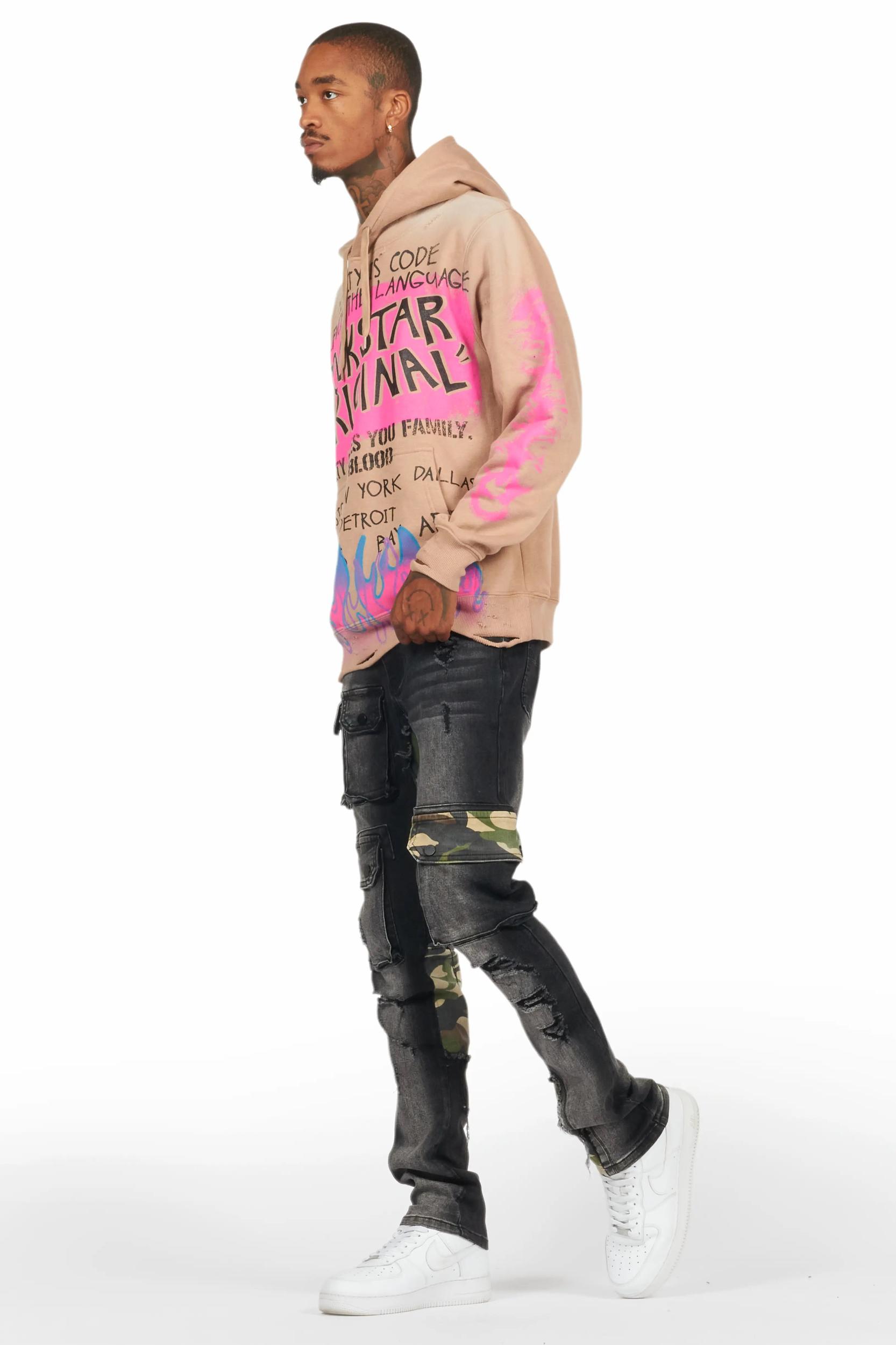 Zeta Grey Slim Fit Jean Male Product Image