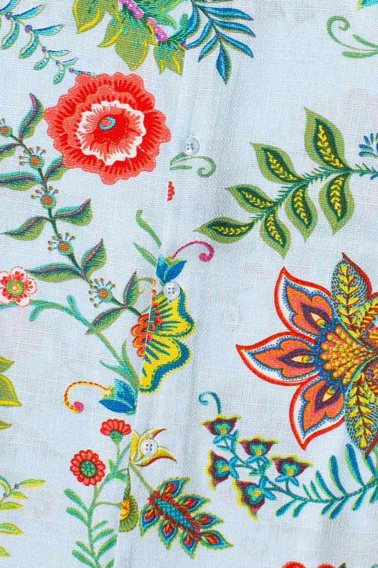 Paisley Floral Tapestry Button Up Shirt Product Image