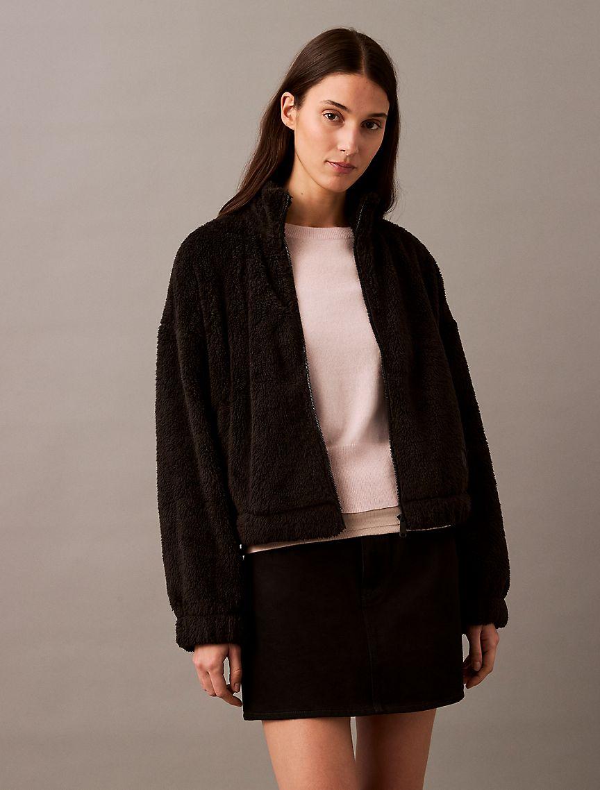 Calvin Klein Womens Sherpa Jacket Product Image