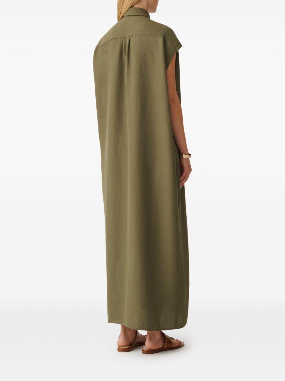 bead-embellished shirt dress Product Image