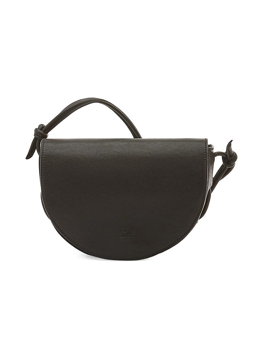 Snodo Flap Leather Crossbody Bag Product Image