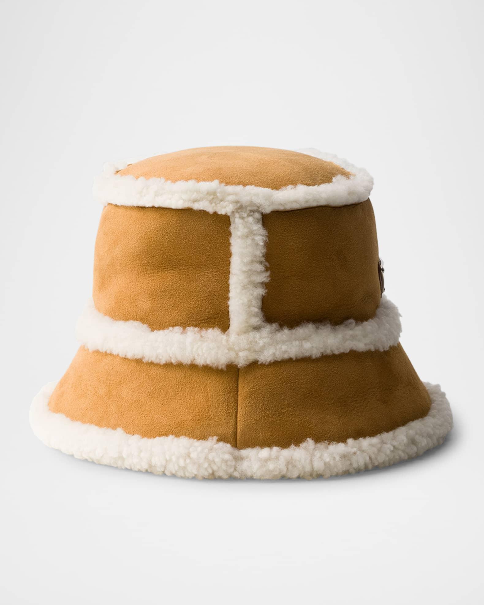 Men's Lamb Shearling Bucket Hat Product Image
