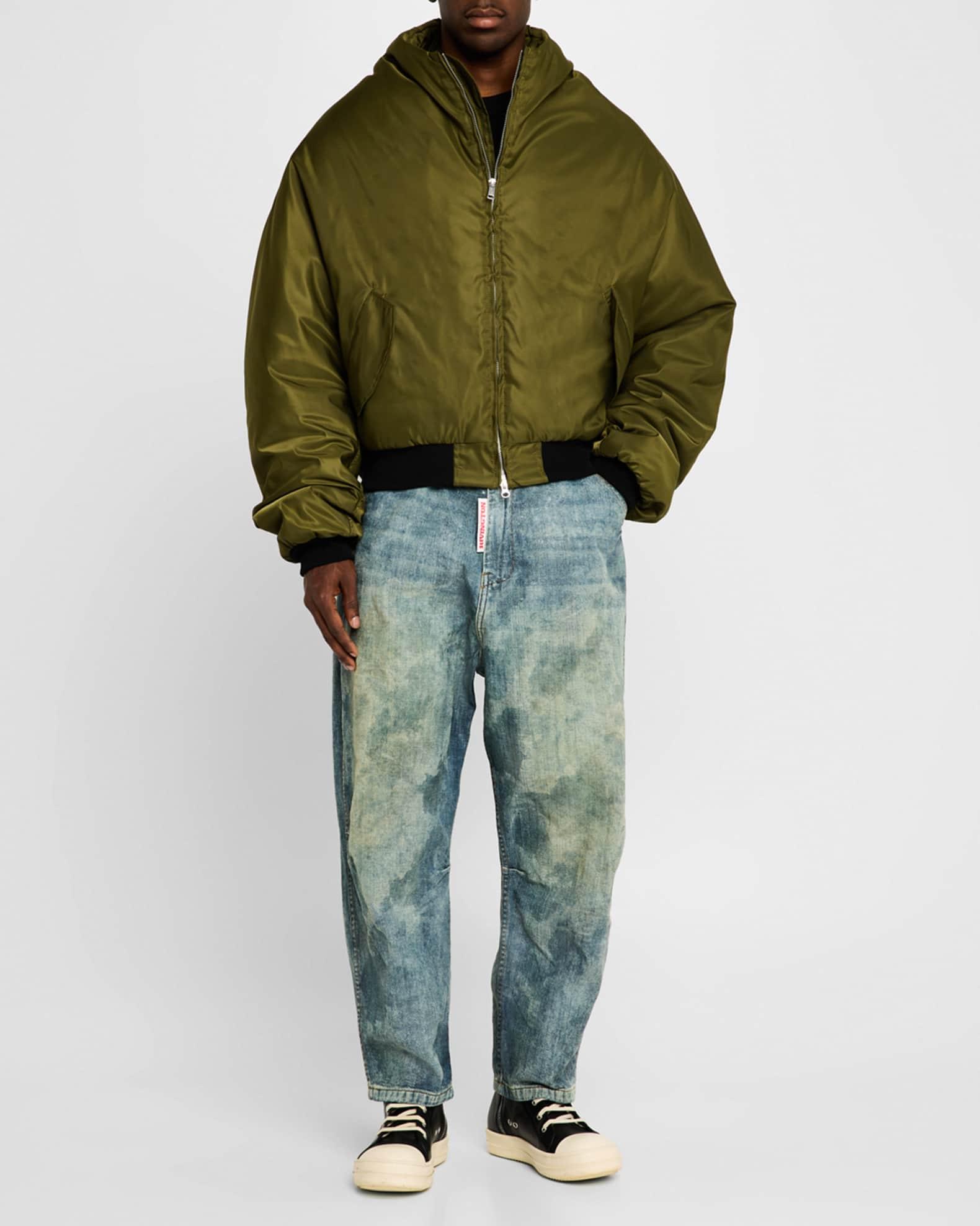 Mens Abraxas Oversized Bomber Jacket Product Image