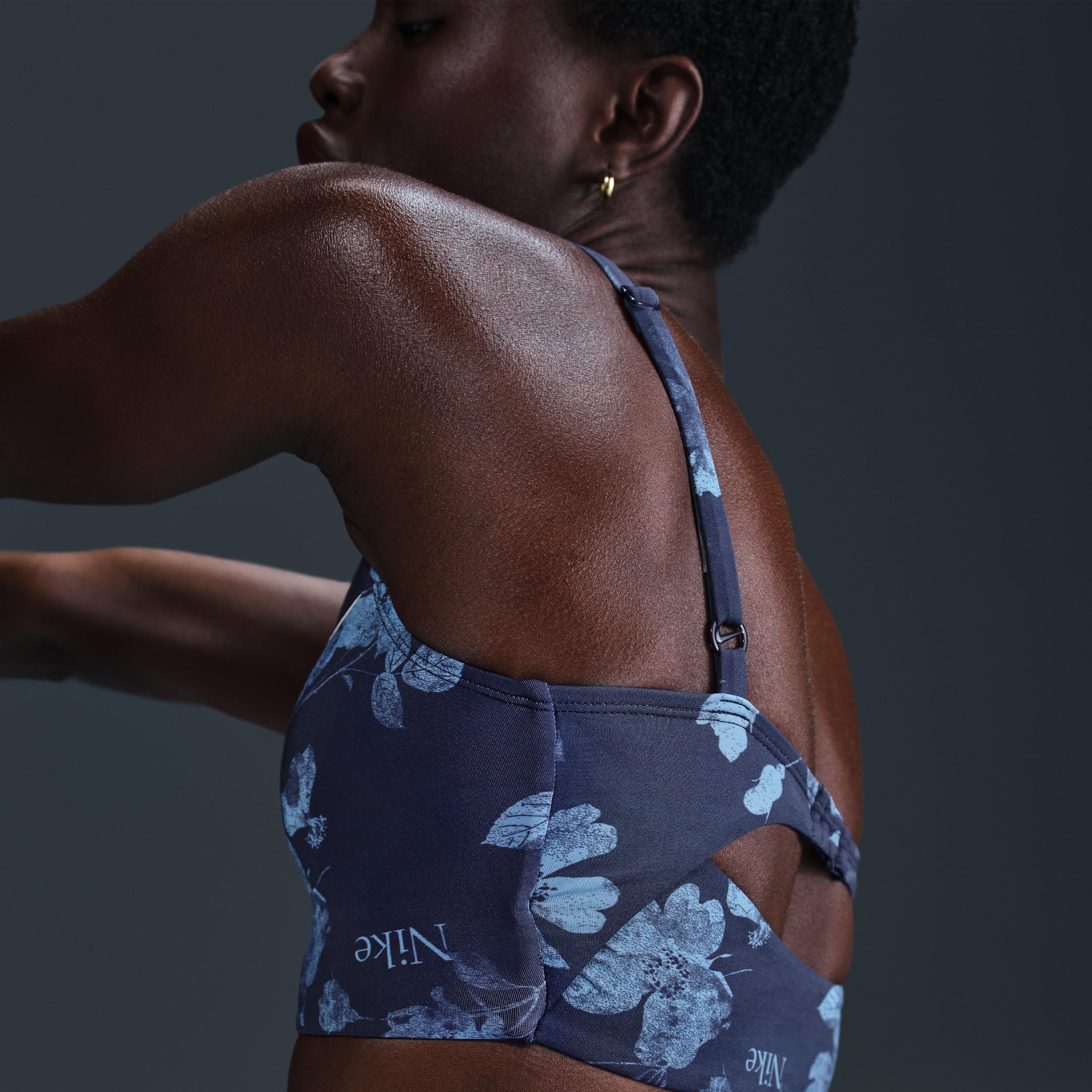 Nike Womens Swim V-Neck Midkini | NESSF275-440 Product Image