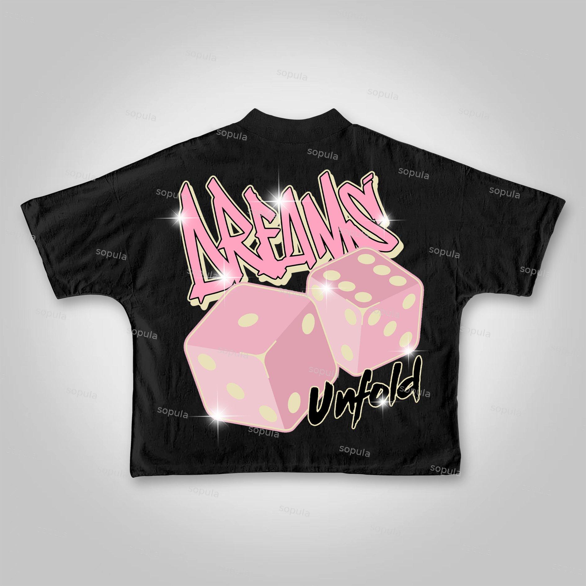 Sopula Sieve Expand Dream Graphic Cropped T-shirt Product Image