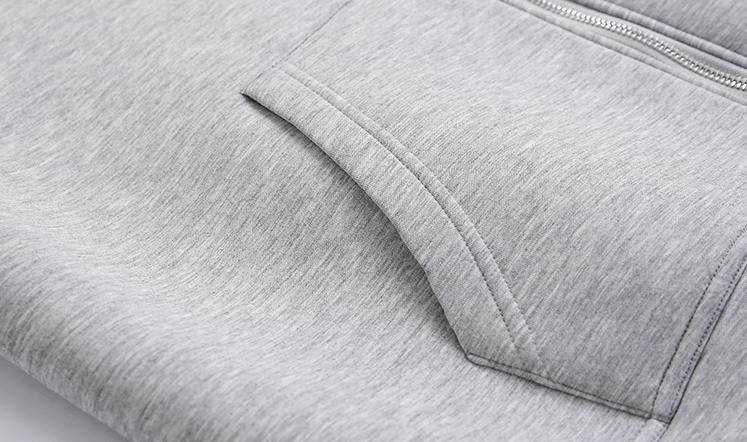 RT No. 2818 BASIC ZIP-UP HOODIE Product Image