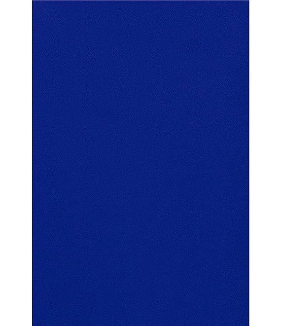 Xscape Plus Size One Shoulder Sleeveless Bow Sheath Gown Product Image