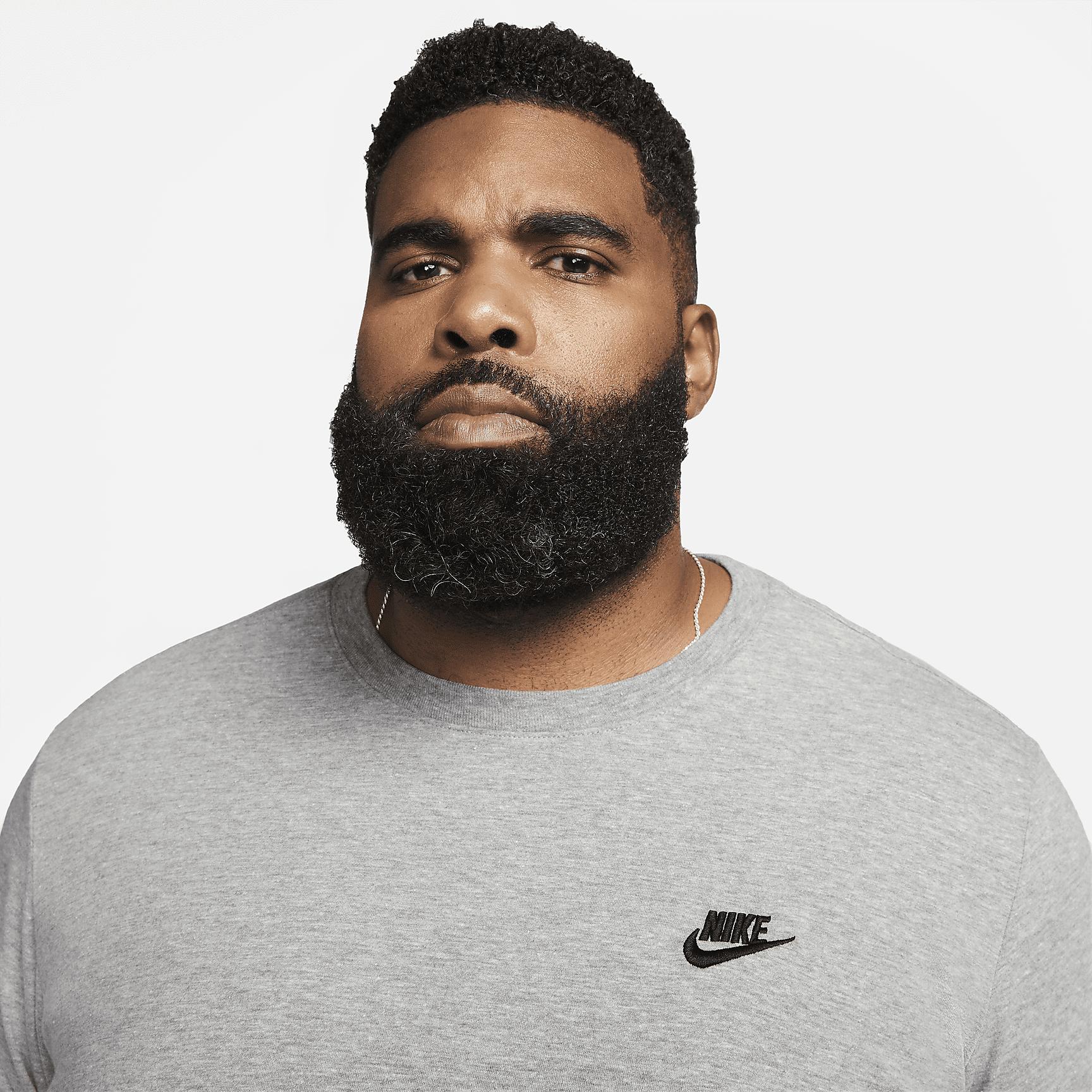 Mens Nike Sportswear Club Long-Sleeve T-Shirt | AR5193-063 Product Image