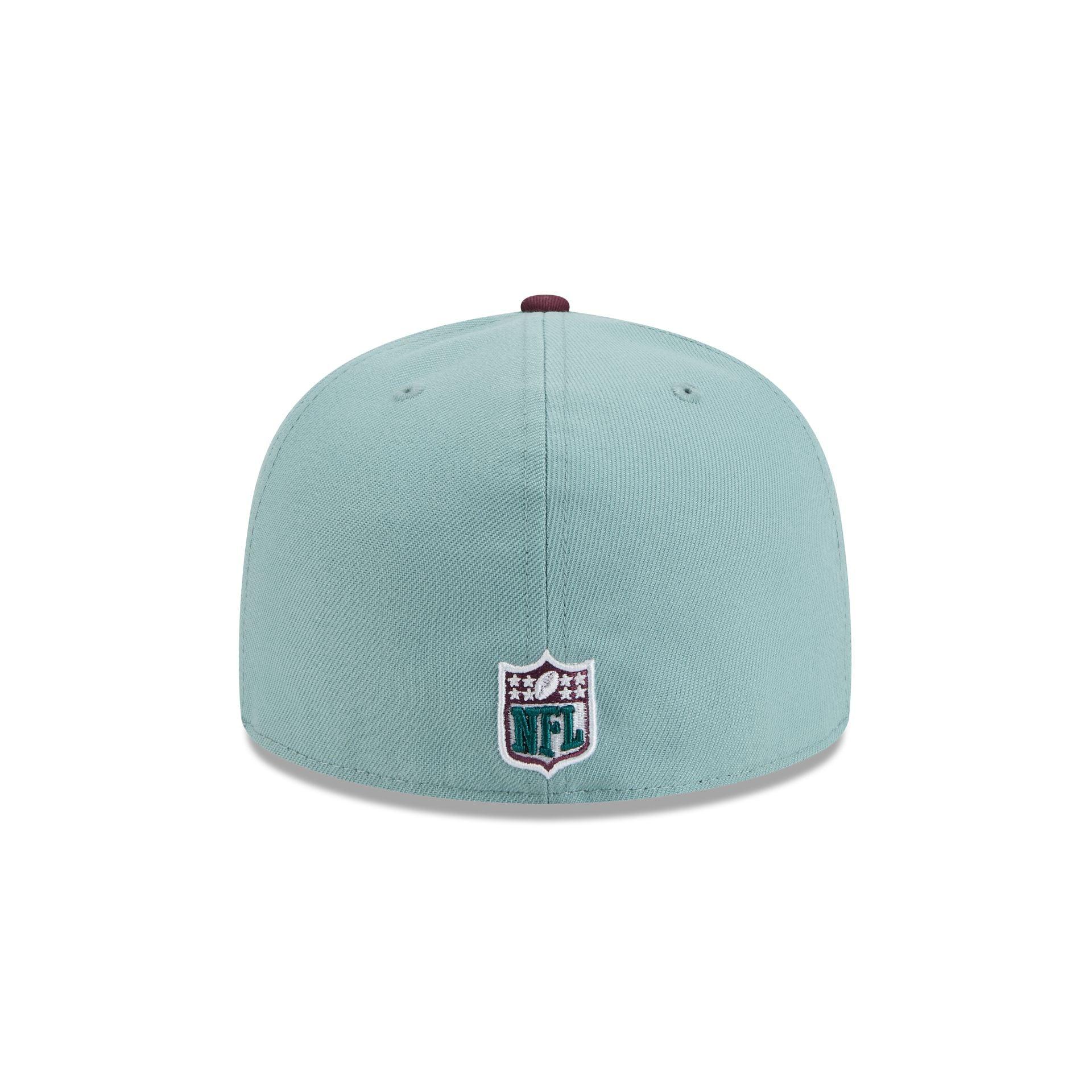 Philadelphia Eagles Beach Kiss Blue 59FIFTY A-Frame Fitted Hat Male Product Image
