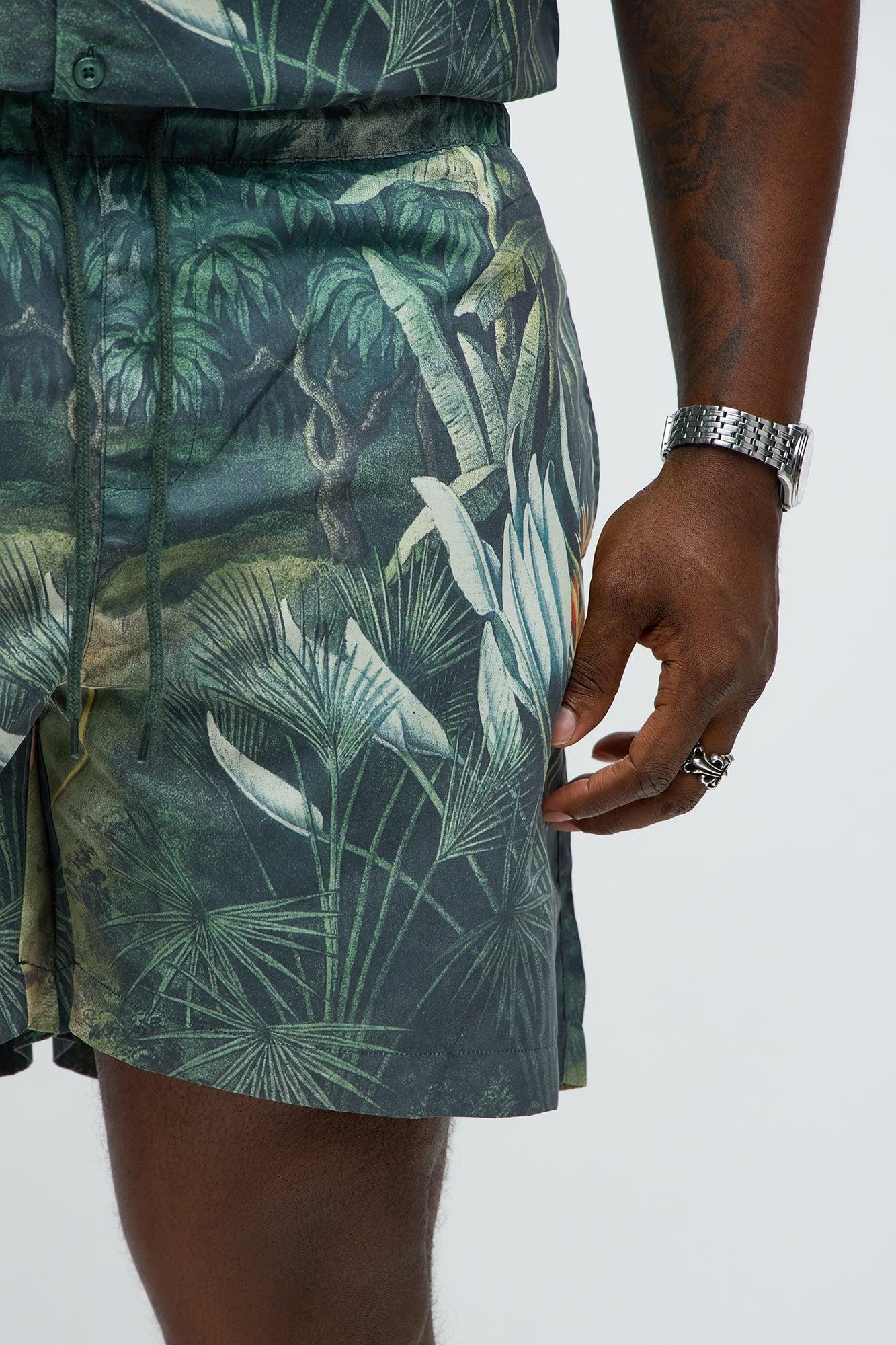 Cupid Relaxed Drawstring Shorts - Multi Color Male Product Image