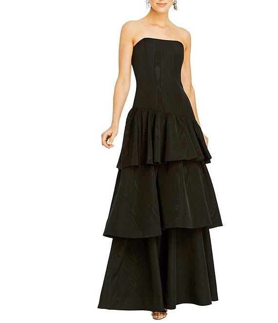Mestiza New York Cordoba Sleeveless Removable Straps Convertible Removeable Tier Princess Seaming Gown Product Image