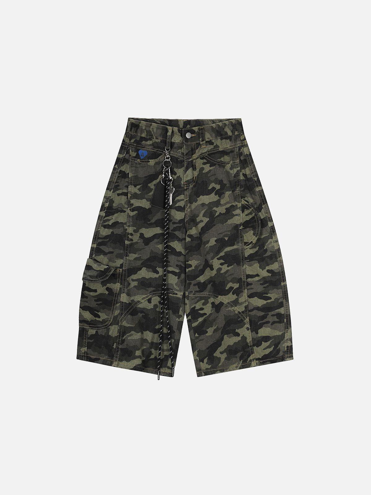 Aelfric Eden Camouflage Longline Barrel Jorts Product Image